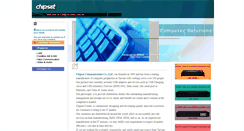 Desktop Screenshot of chipsetcomm.com.tw